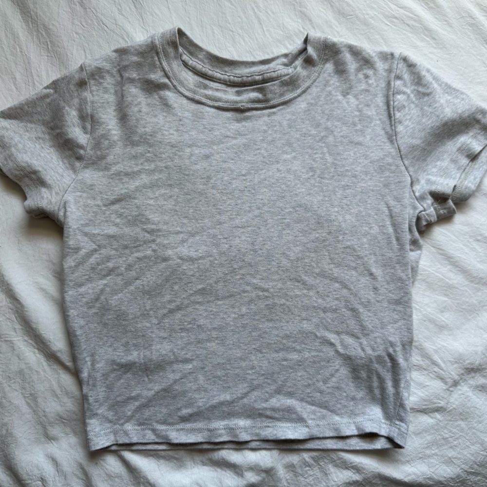 Hollister Gray Short Sleeve T-Shirt